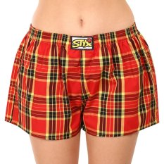 3PACK dámské trenky Styx klasická guma vícebarevné (3K10469)