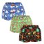 3PACK dámské trenky Styx art klasická guma vícebarevné (3K17134) - Velikost: L