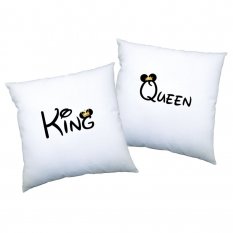 Párové polštářky - Mouse - King & queen