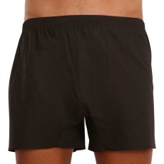 7PACK pánské trenky Nedeto černé (7NDTT001) 3XL