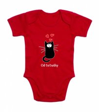 Detské body - Mačička so srdiečkami