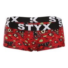 Dámské kalhotky Styx art s nohavičkou zombie (IN1451)