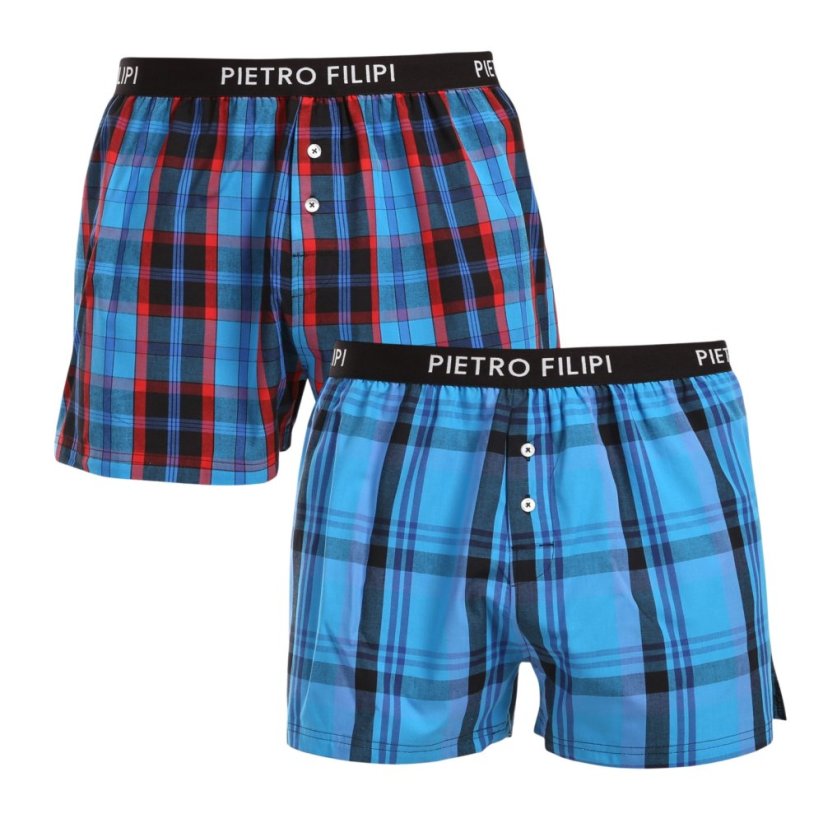 2PACK pánské trenky Pietro Filipi vícebarevné (2TC006) - Velikost: 3XL
