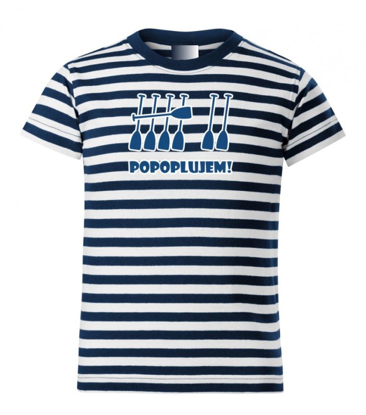 Dětské námořnické tričko - Popoplujem