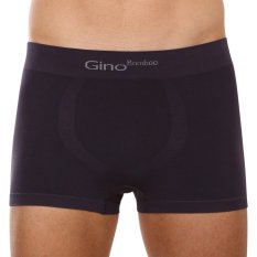 Pánské boxerky Gino bezešvé bambusové šedé (53004)