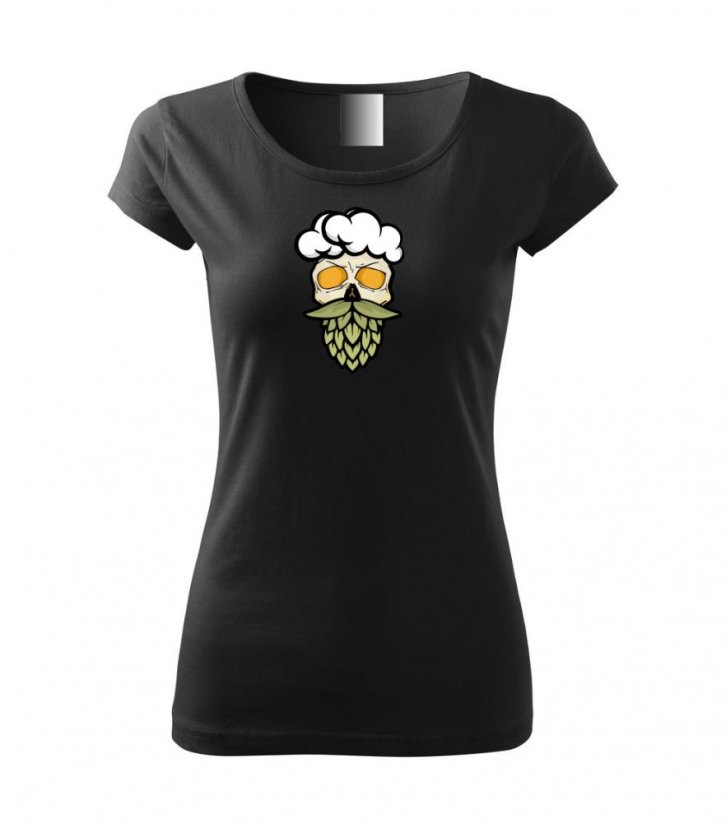 Dámské tričko - Beerman - Barva: Černá