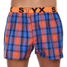 5PACK pánské trenky Styx sportovní guma vícebarevné (5B0951647)