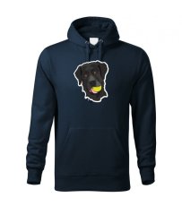Pánská mikina - Labrador černý