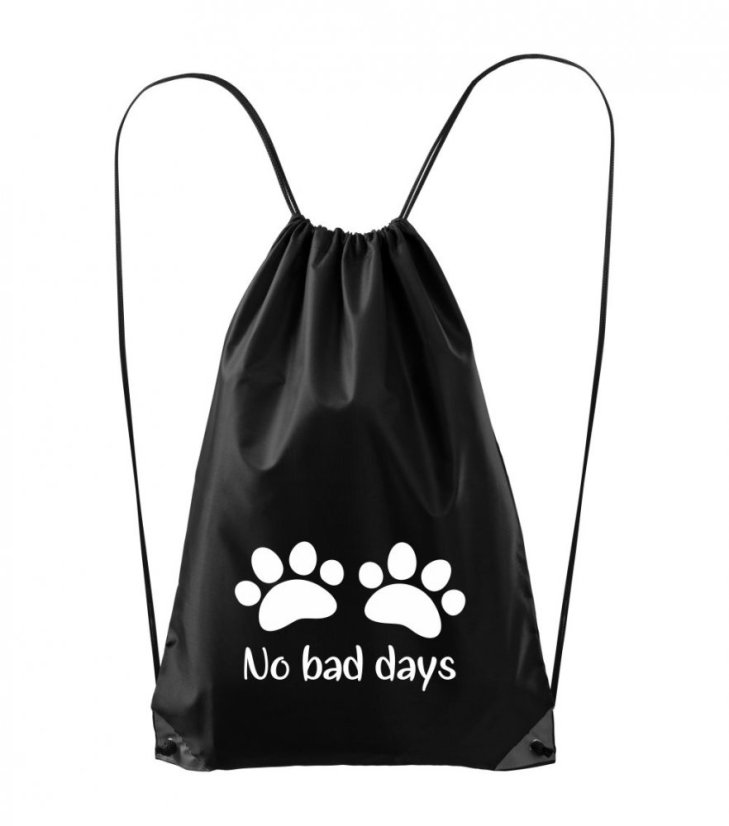 textilní batoh - ťapky - no bad days - Povidlo