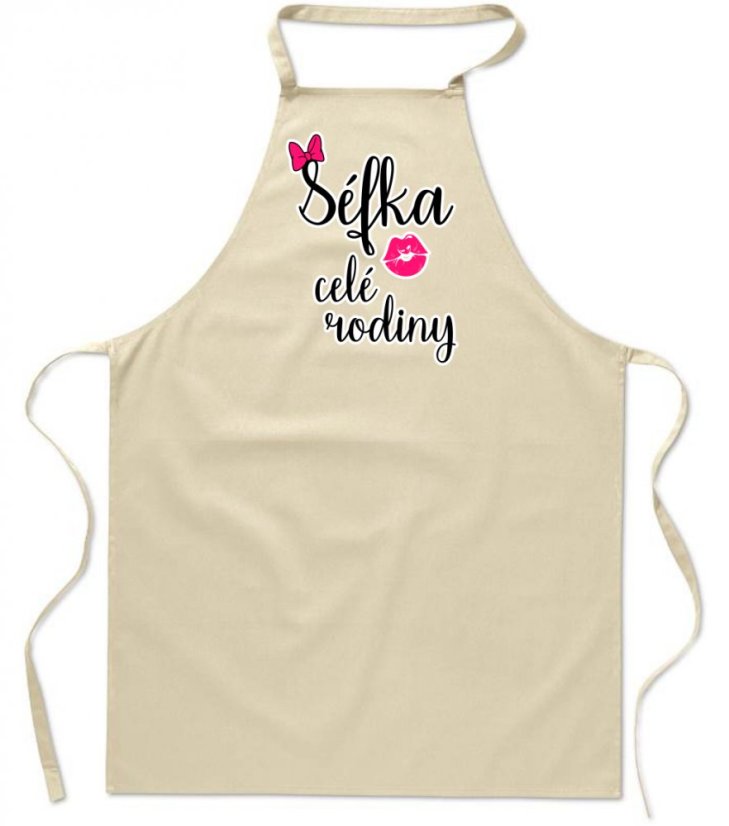 Zástěra - Šéfka celé rodiny