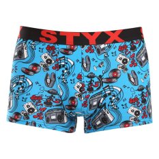 Pánské boxerky Styx art sportovní guma hudba (G1558)