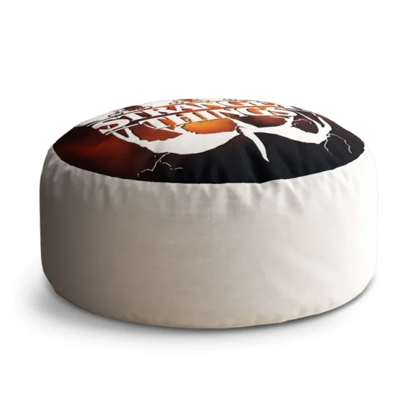 Taburet Circle Stranger Things Glow: 38x48 cm