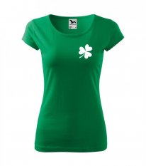 Dámske tričko - Deň svätého Patricka - Trojlístok