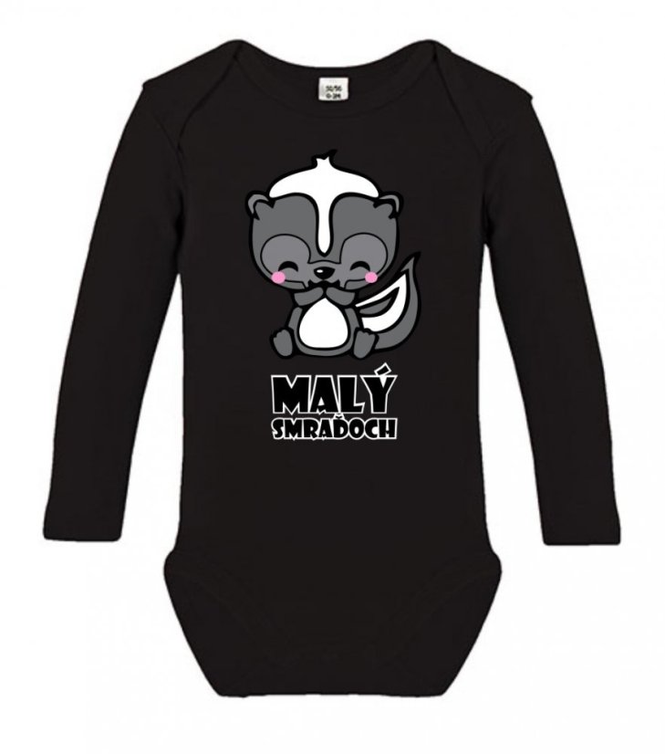 Dětské body s dlouhým rukávem - Malý smraďoch