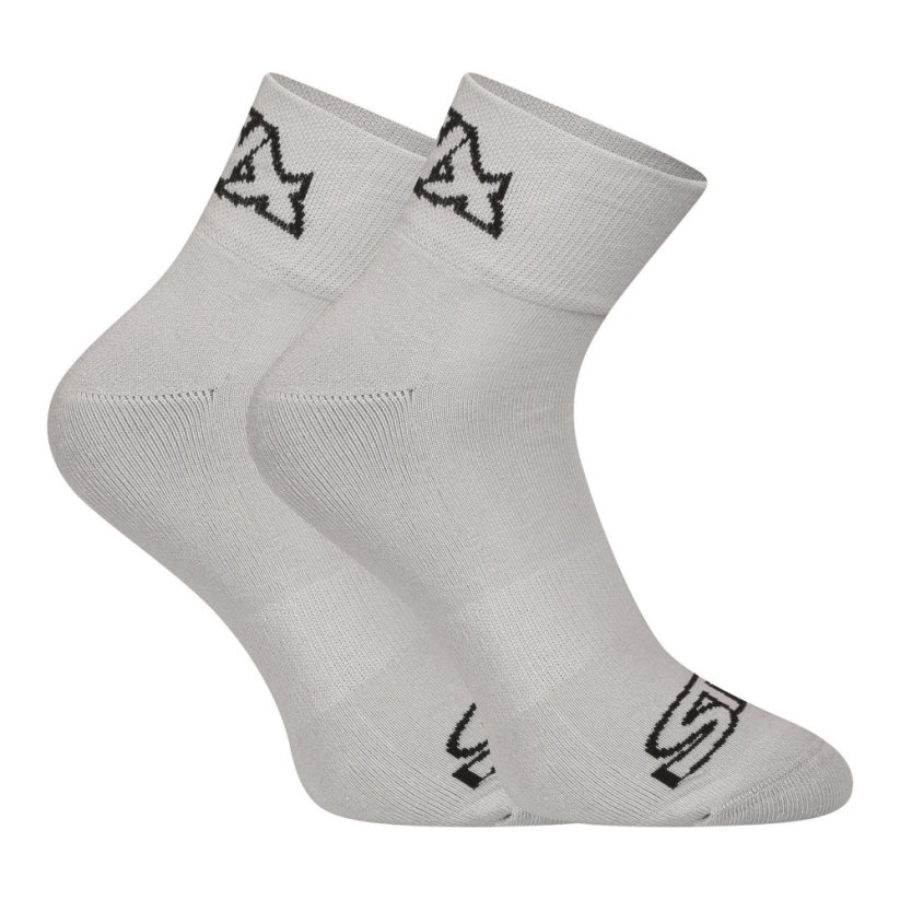 10PACK ponožky Styx kotníkové šedé (10HK1062) - Velikost: L