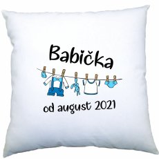 Vankúšik - Babička od... chlapček