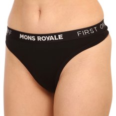 Dámská tanga Mons Royale merino černá (100311-1015-001)