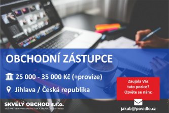 Obchodní zástupce pro zakázkovou výrobu