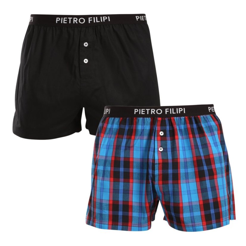 2PACK pánské trenky Pietro Filipi vícebarevné (2TC003) - Velikost: L