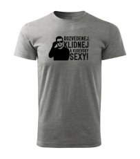 Pánské tričko - Rozvedenej, klidnej a kurevsky SEXY!!