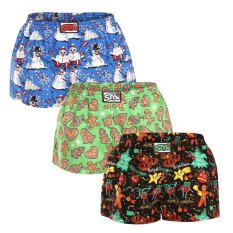 3PACK dámské trenky Styx art klasická guma vícebarevné (3K17134)