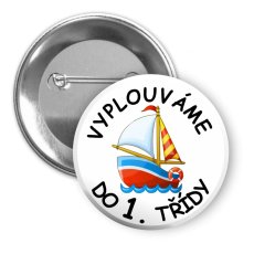 Dětská placka - Lodička - Vyplouváme do první třídy