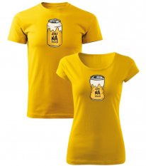 Párová trička - Pivní plechovky