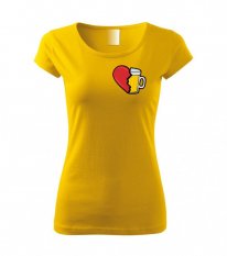 Dámske tričko - Pivné srdce