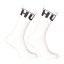 2PACK ponožky Hugo vysoké bílé (50510647 100) - Velikost: L