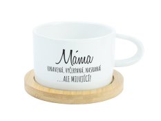Hrnek makronka - Máma. Unavená, vyčerpaná, nasraná