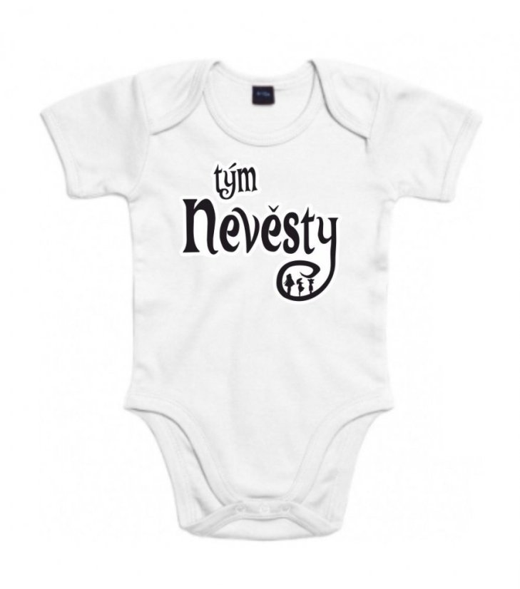 Svatební dětské body - SILUETA - Tým nevěsty