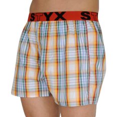 Pánské trenky Styx sportovní guma vícebarevné (B105)