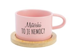 Hrnek makronka - MATEŘSKÁ to je nemoc?