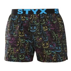 Pánské trenky Styx art sportovní guma masky (B1853)
