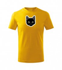 Dětské tričko - Kočka černá