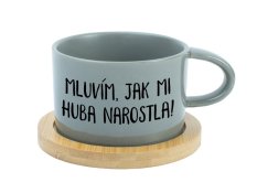 Hrnek makronka - Mluvím, jak mi huba narostla!