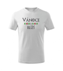 Dětské tričko - Vánoce se blíží