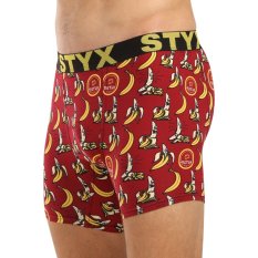 Pánské boxerky Styx long art sportovní guma banány (UN1359)