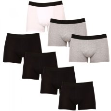 7PACK pánské boxerky Nedeto vícebarevné (7NDTB1002) XXL
