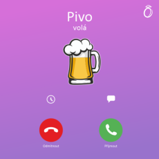 Pánské tričko - Pivo volá