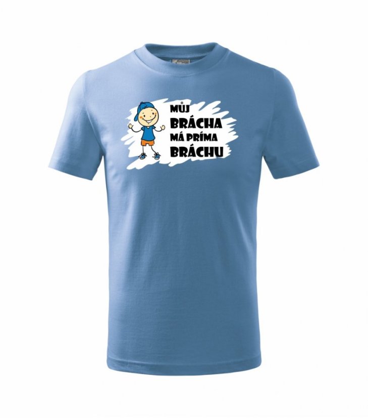 Dětské tričko - Můj brácha má príma bráchu - Povidlo Dětské tričko - Můj brácha má príma bráchu - Povidlo
