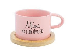 Hrnek makronka - Máma na plný úvazek