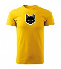 Pánské tričko - Kočka černá