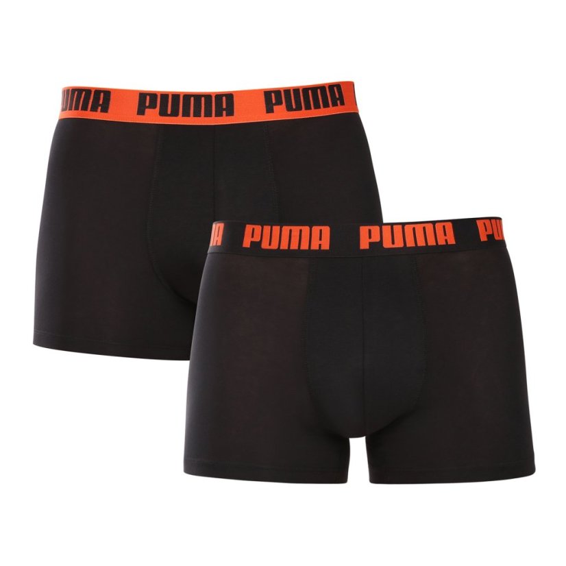 2PACK pánské boxerky Puma černé (701226387 024) - Velikost: M