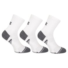 3PACK ponožky Under Armour bílé (1379530 100)