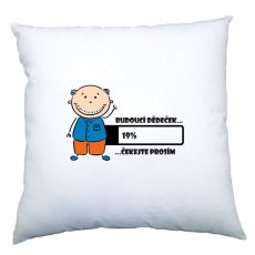 Polštářek - Budoucí dědeček