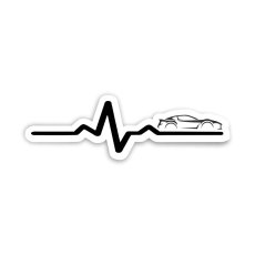 Samolepka na auto - Krivka auto