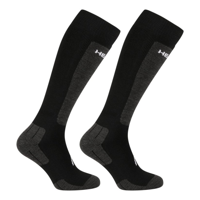 2PACK podkolenky Head černé (701229014 001) - Velikost: L
