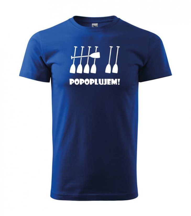 Pánské vodácké tričko - Popoplujem!