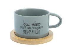 Hrnek makronka - Jsem máma, jasně, že znám všechny druhy dinosaurů